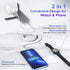 Upgraded for Apple Watch Charger, 2 in 1 USB C Magnetic iWatch Charger Cord & USB-C to L Cable 6FT with Type C Block, Fast Charging i-Watch Series Ultra/9/8/7/6/SE/5, for Phone 14/13/12 by deloni