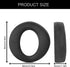 Replacement Ear Pads for Sony Playstation 5 PS5 Pulse 3D Wireless Headset,Breathable Mesh Fabric Headphones Ear Cushions Covers Headset Accessories Ear Cups Repair Part-black