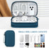 FYY Electronic Organizer, Travel Cable Organizer Bag Pouch Electronic Accessories Carry Case Portable Waterproof Double