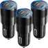 USB C Car Charger 40W, OKRAY 3-Pack 2-Port Type C Fast Charging Car Charger for iPhone 15/14 Pro Max Plus