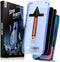 MAGIC JOHN Privacy Glass Screen Protector 2 Pack for iPhone 13/13 Pro/14, 6.1", Bubble-Free, Easy Install, Auto