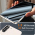 YMHML 3 Pack Tempered Glass Screen Protector for Samsung Galaxy S23, Upgrade Fingerprint Unlock, HD Clear