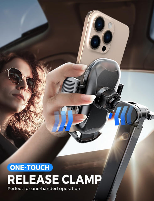 eSamcore (2.5"-4") 360 0.8" 4.7"7" Cup Holder Phone Holder, Unobstructed Cup Holder Phone Mount for Your Car Cupholder