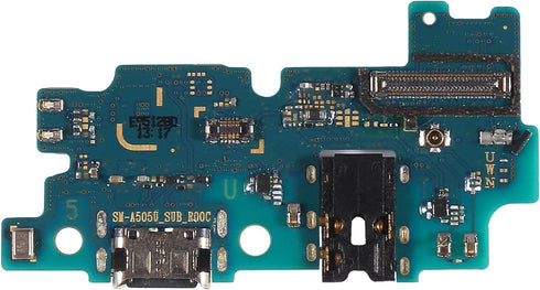 USB Charger Port Flex Cable Replacement for Samsung Galaxy A50 SM-A505U A502U 2019 Audio Jack Repair Part