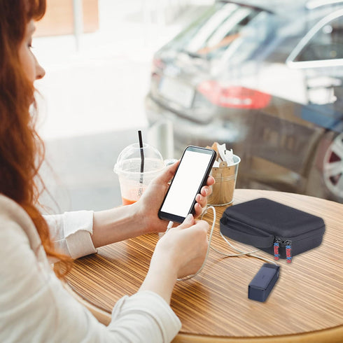 khanka Hard Travel Case for Anker 737 Power Bank (PowerCore 24K), 24,000mAh 3-Port Portable Charger, Case Only