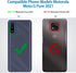 Anloes Heavy Duty Case for Moto G Pure 2021/G Play 2023/G Power 2022, Shockproof Dustproof Protection (Black)