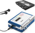 Bluetooth Cassette Player with Headphone, Portable Tape Player with Bluetooth Output, 2 AA Battery or USB Power Supply