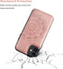 Vaburs iPhone 11 Case Wallet - Embossed Mandala Pattern Flower PU Leather Cover with Card Holder, Flip Shockproof for