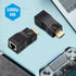 Eiszuso 5e/6, 2-Port RJ45 1080P 30m/98ft, Set PS4, HDMI Extender Over Cat HDMI to Ethernet Network Converter, Supports