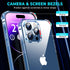 ORIbox iPhone 12 Case Clear, with 4 Corners Shockproof Protection for iPhone 12/12 Pro (Clear)