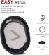 Replacement Ear Pads for Plantronics Voyager 8200 UC & Backbeat Pro2 - Memory Foam Cushions for Ultimate Comfort.