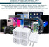 ?5Pcs? USB Plug, Wall Charger Fast Charging Block, Power Adapter Cube 2 Port Charge Travel Brick for iPhone 14 13 12 SE
