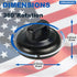 12 Magnetic Zip Tie Mounts Wire Magnet Cable Tie Mount Clips Multipurpose Wire Cable Holder Mount Wire Clips Management