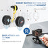 Strong Suction Cup Mount for Dashboard, LED Mic Travel Lighting Accessories for Makeup, Adjustable Car Dash