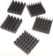 Easycargo 10pcs 19mm Heatsink Kit + 3M 8810 Thermal Conductive Adhesive Tape for Cooling GPU Raspberry Pi 4 PS5 SSD