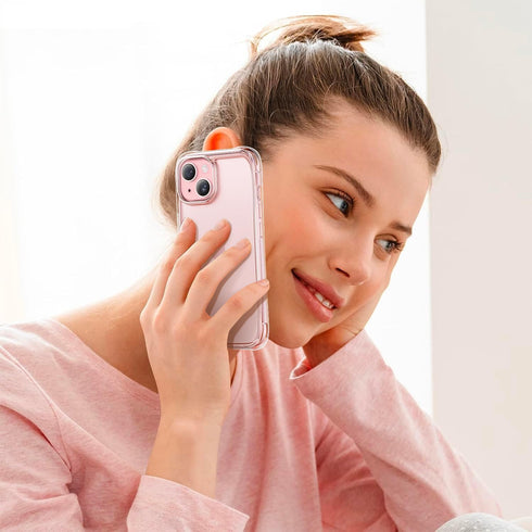 Mkeke Clear iPhone 15 Case - Slim, Shockproof Bumper, Military-Grade Drop Protection, Not Yellowing - 2023 Model