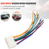 1999-2009 1999-2010 RED WOLF Radio Reverse Wiring Harness for Honda Civic Accord CRV, Acura RL CL Vehicles Female