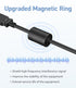 18AWG Charging Cable for Garmin GPS (6.5Ft 2Pcs) Thicker Power Cord, 90 Degree Shielding Mini USB Charger Cable for