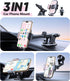 TORRAS Pink Phone Holders for Your CarUltra-Durable & Strongest Suction, Universal Car Phone Holder Mount Truck Cradle