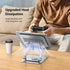UGREEN 360 13 12 11 5 4 3 Tablet Stand Holder for Desk with Rotating Base Aluminum Dual Rod Support Adjustable Home