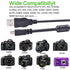 Replacement UC-E6 UC-E23 UC-E17 USB Cable Photo Transfer Cord Compatible with Nikon Digital Camera SLR DSLR D3200 D3300