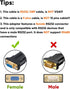 CableCreation USB to RS232 Adapter, 6.6ft USB 2.0 Male to RS232 Female DB9 Serial Converter Cable, Black