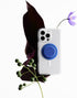 PopSockets Phone Grip - Compatible with MagSafe, Wireless Charging Compatible - Into The Woods - Cobalt
