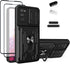 Wallet Case for Samsung Galaxy S20 FE(5G) 6.5 Inch, Credit Card ID Slot, Double Layer Hybrid Military Grade Rugged Case