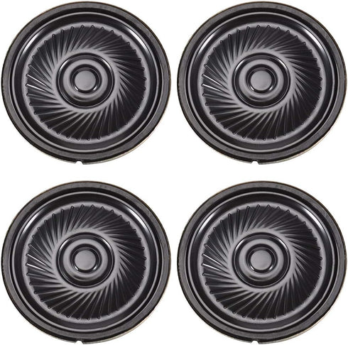 uxcell 4pcs 0.5W 32 Ohm Micro Internal Speaker Magnet Loudspeaker 40mm Dia