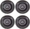 uxcell 4pcs 0.5W 32 Ohm Micro Internal Speaker Magnet Loudspeaker 40mm Dia