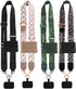 JituiChan Clip and Go Strap for Phone with Wallet Crossbody, Stylish Versatile Adjustable