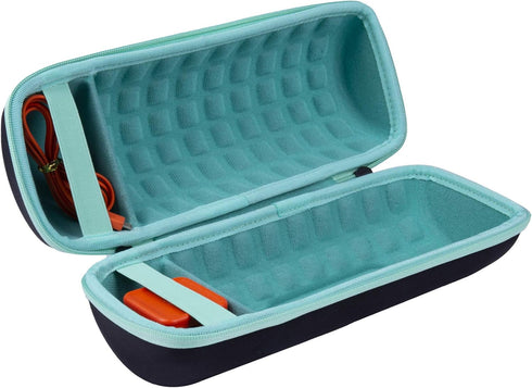 co2CREA Hard Carrying Case Replacement for JBL Charge 4 / JBL Charge 5 Waterproof Portable Bluetooth Speaker (Black