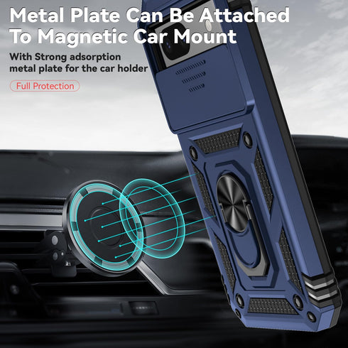 Shop Google Pixel 8a Case - Military Grade, 16ft Drop Tested, with Screen Protectors, Camera Cover & Magnetic