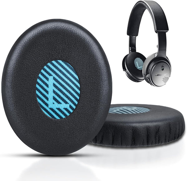 GVOEARS Ear Pads for Bose On-Ear 2 Headphones, OE2/OE2i/SoundTrue/SoundLink, Durable Blue Cushion Pads.