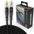 Monster Gen1 Essentials Mini-to-Mini Interconnect Audio Cable, 3.5mm Male to Male, 9.8FT, Duraflex Jacket