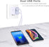 QC 3.0 Wall Charger, Pofesun 4Pack Quick Charge 3.0 Fast Charging Block Adapter, Dual Port USB Plug for iPhone 15 14 13