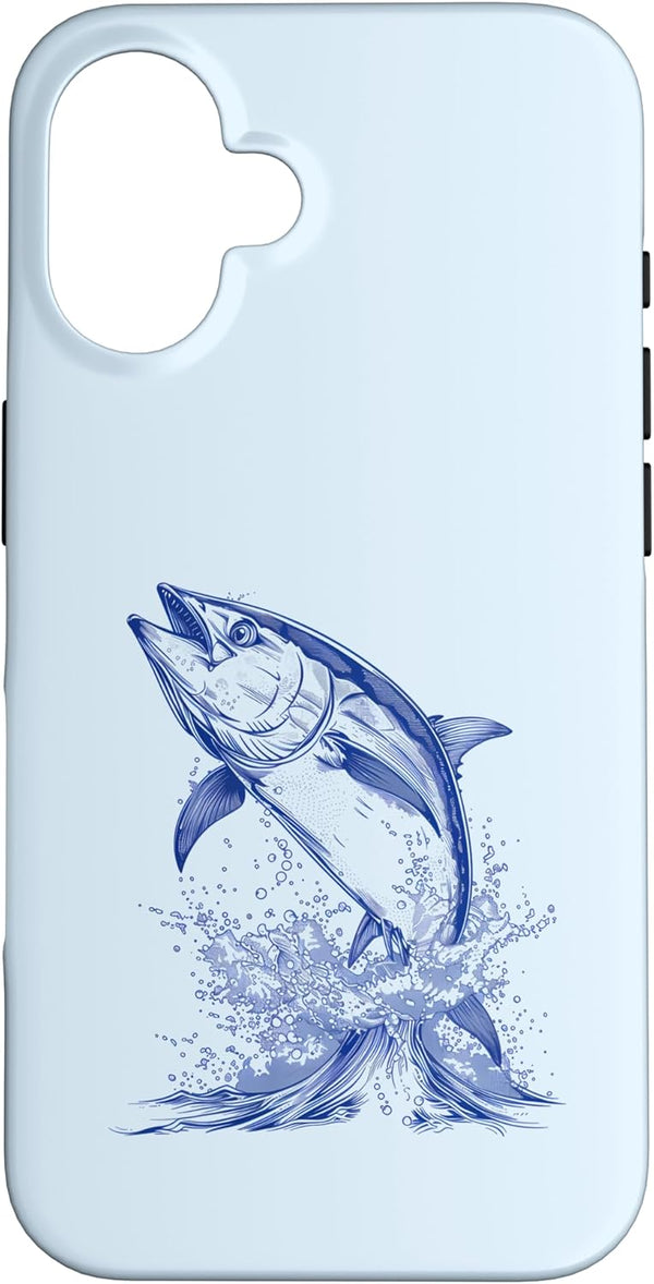 Sea Ocean Animal Art Bluefin Tuna Ocean Sea Tuna Motif Artwork Sea Ocean Animal Case for