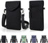 FVRYOG Neoprene Phone Sleeve Pouch Case Bag for Men Women w/Crossbody Strap/Neck Lanyard