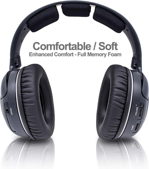 Replacement Ear Pads for RS120 RS 110 HDR120 Wireless Headphones, Memory Foam Earpads with 2 ABS Ring