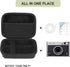 Hard Carrying Case for Fujifilm Instax Mini EVO Instant Camera, Travel Storage Case with Mesh Pocket for Accessories,