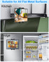Magnetic Tablet Holder, iPad Magnetic Mount for Fridges, Metal Rack, Compatible with 4.7-12.9" Phones and Tablets