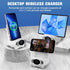2024 New Mini Chair Wireless Charger, 3 in 1 Multifunctional Phone Holder with Speaker Function, Fast Charger for All