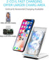 Fast Wireless Charger, NANAMI Qi Certified Stand Compatible with iPhone 15/14/13/12/11 Pro and Samsung Galaxy