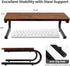 ARCOBIS Monitor Riser for Desk, Wood & Metal Computer Monitor Stand, Laptop, PC, Printer Stand Riser, Rustic Brown