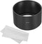 PATIKIL 55mm Lens Hood - Long Focus Frosted Surface Anti-reflective Hood with Cleaning Cloth for Nikon, Fujifilm
