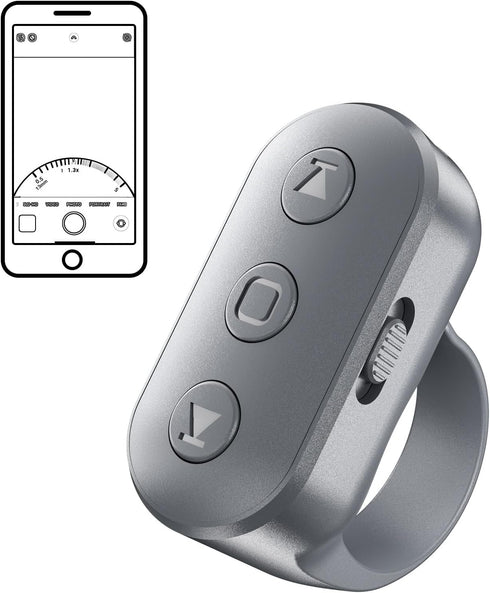 Voinap Phone Camera Remote Control for iPhone Android iPad with Zoom, Bluetooth Camera