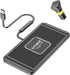 POLMXS Wireless Charger Car Charging Pad - 15W Fast Non-Slip Phone Charger Compatible with iPhone and Galaxy Models
