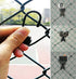 Universal Chain Link Cargo Net Mount for Inflatable Kayak Fishing Kayak for Action Camera/Smartphone/Digital Camera