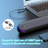 ICOREBEI Desktop computer speaker, soundbar, compatible with Mac, desktop, laptop, tablet, monitor, PC, and mobile