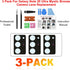 BATLABB 3PCS 20 for Galaxy Note Ultra Rear Camera Lens Glass Replacement Kit, with Tools & Instruction, Bronze